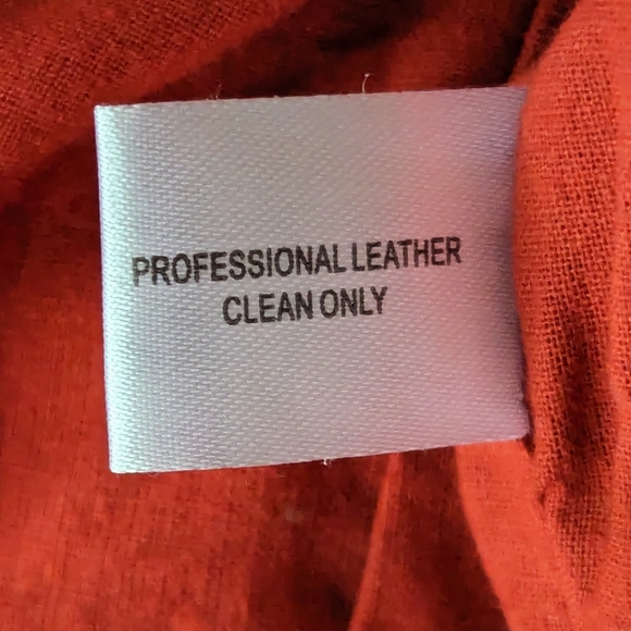 Boston Proper Moto Style Red Leather Jacket Sz S - Picture 10 of 13